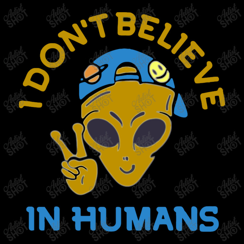 I Don't Believe In Humans Pocket T-shirt | Artistshot