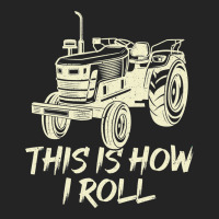Funny This Is How I Roll Retro Farmer Tractor 3/4 Sleeve Shirt | Artistshot