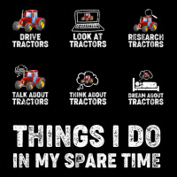 Funny Things I Do In My Spare Time Tractor Farmer Men's Long Sleeve Pajama Set | Artistshot