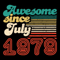 Awesome Since 1979 July Adjustable Cap | Artistshot