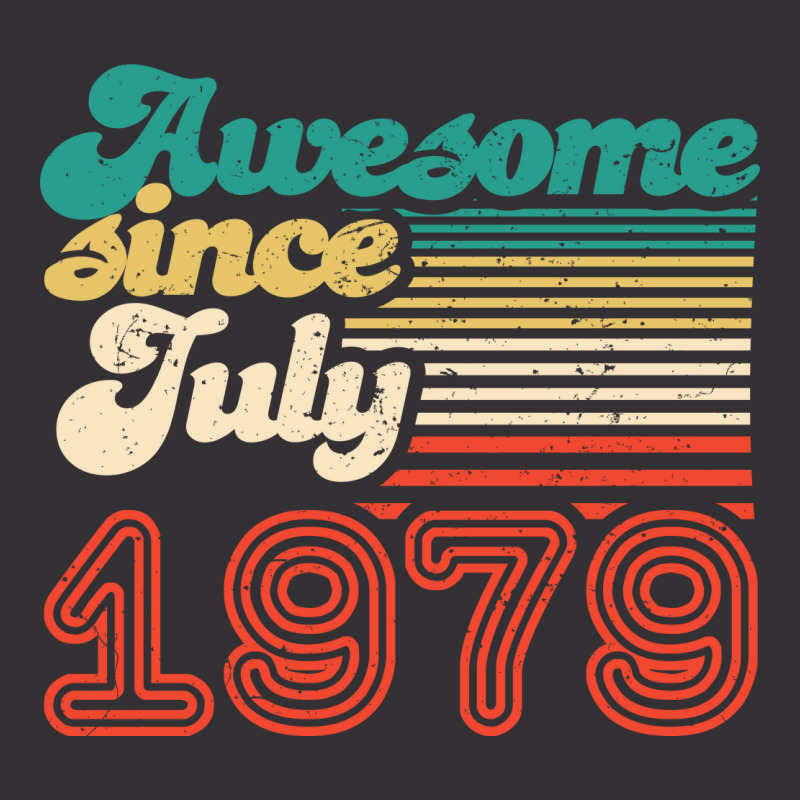 Awesome Since 1979 July Vintage Hoodie And Short Set by hoseptrinty | Artistshot