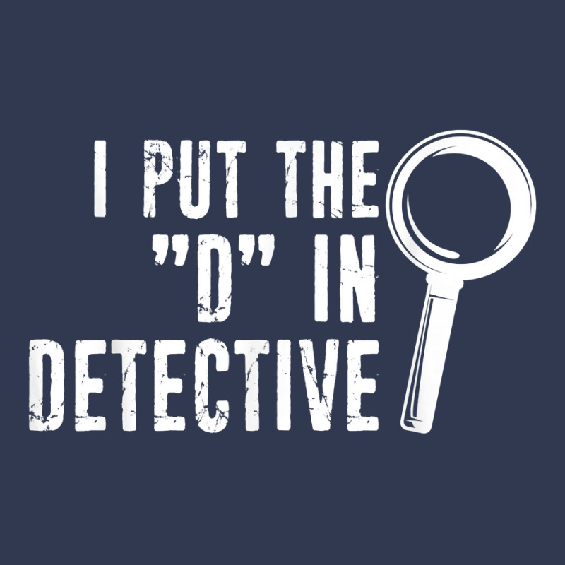 Private Detective Investigator Funny Distressed Typography T Shirt Basic T-shirt by AshleyPenez | Artistshot