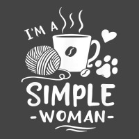 Yarn T  Shirt I'm A Simple Woman T  Shirt Basic T-shirt | Artistshot