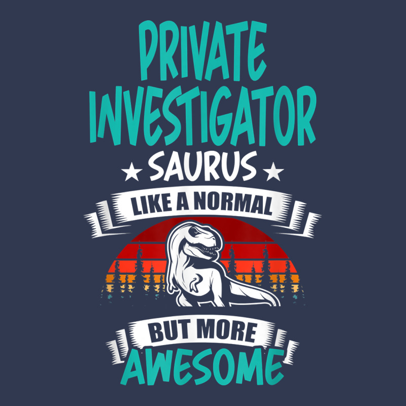 Private Investigator Saurus Like Normal T Rex Dinosaur T Shirt Basic T-shirt by MoczoTenleigh | Artistshot