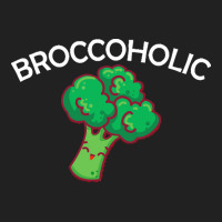 Vegan T  Shirt Broccoholic Gift Plants Vegan Saying T  Shirt Basic T-shirt | Artistshot