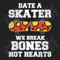 Date A Skater Break Bones 23418495 Basic T-shirt | Artistshot