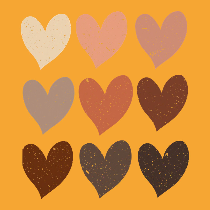 Diversity Hearts, Skin Tone Hearts Basic T-shirt | Artistshot