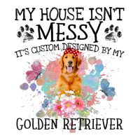 Its Custom Designed By My Golden Retriever V-neck Tee | Artistshot