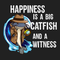 Hapiness Is A Big Catfish And A Witness Private Investigator T Shirt Basic Youth T-shirt | Artistshot