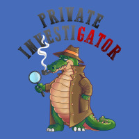 Private Investigator  Cute Alligator Researchers Funny Gift T Shirt Basic Youth T-shirt | Artistshot