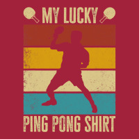 My Lucky Ping Pong Shirt. Funny Table Tennis Player T Shirt Basic Youth T-shirt | Artistshot