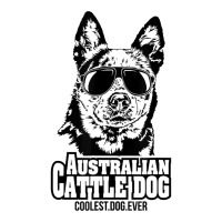 Funny Proud Australian Cattle Dog Coolest Dog Ever Dog T Shirt Raglan Crop Top | Artistshot