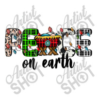 Peace On Earth Nativity Baby Jesus Happy Holiday Christmas T Shirt Raglan Crop Top | Artistshot