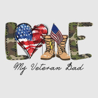 Love My Veteran Dad Military Family Veteran Us Vet Hoodie & Jogger Set | Artistshot