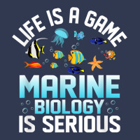 Life Is A Game Marine Biology Is Serious Ocean Student Sea T Shirt Basic T-shirt | Artistshot