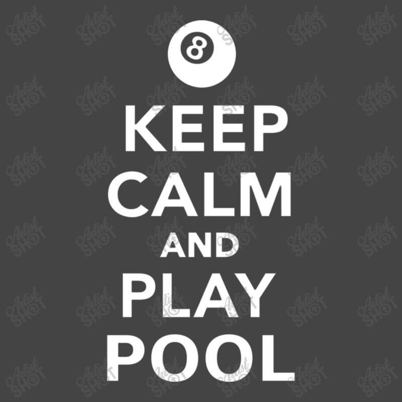 Keep Calm And Play Pool Billiards Pullover Basic T-shirt | Artistshot