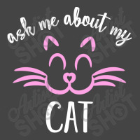 Ask Me About My Cat Basic T-shirt | Artistshot