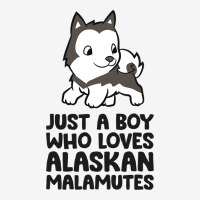 Just A Boy Who Loves Alaskan Malamutes 3 Graphic T-shirt | Artistshot