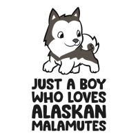 Just A Boy Who Loves Alaskan Malamutes 3 Men's T-shirt Pajama Set | Artistshot