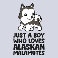 Just A Boy Who Loves Alaskan Malamutes 3 Fleece Short | Artistshot