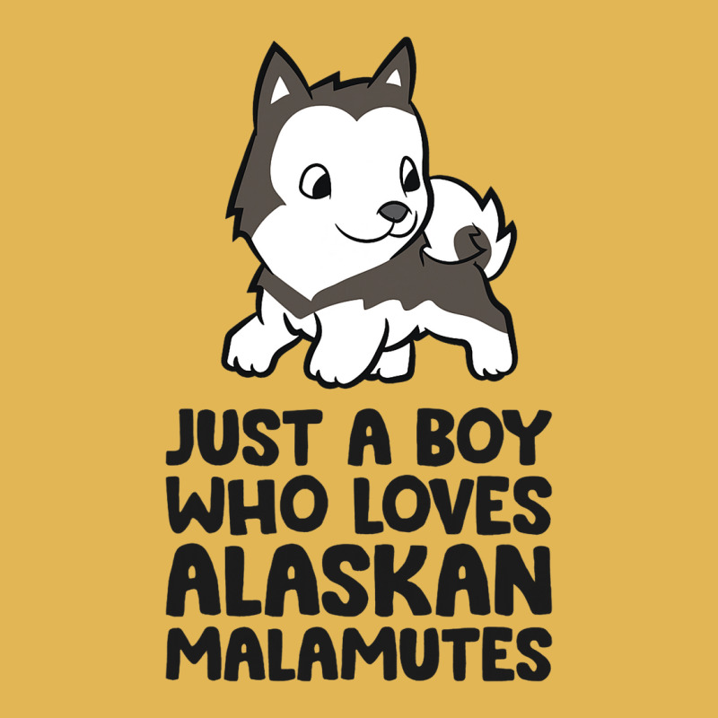 Just A Boy Who Loves Alaskan Malamutes 3 Vintage Hoodie And Short Set | Artistshot