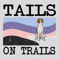 Irish Terrier Tails On Trails Funny Dog Hiking 8 Women's Triblend Scoop T-shirt | Artistshot