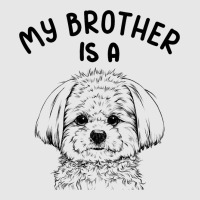 Kids My Brother Is A Maltese Funny Dog Puppy Hoodie & Jogger Set | Artistshot