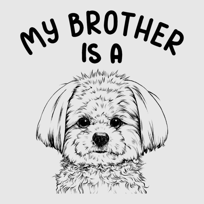 Kids My Brother Is A Maltese Funny Dog Puppy Hoodie & Jogger Set | Artistshot