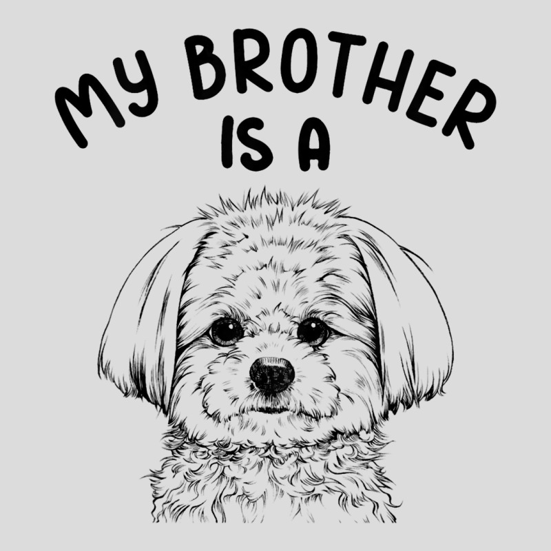 Kids My Brother Is A Maltese Funny Dog Puppy Men's Polo Shirt | Artistshot