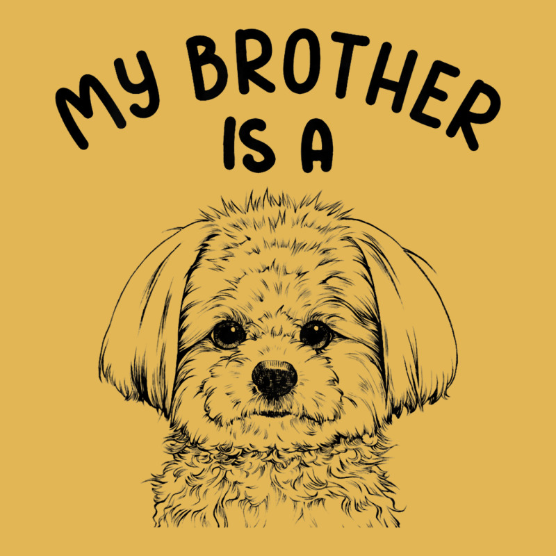 Kids My Brother Is A Maltese Funny Dog Puppy Vintage Hoodie And Short Set | Artistshot