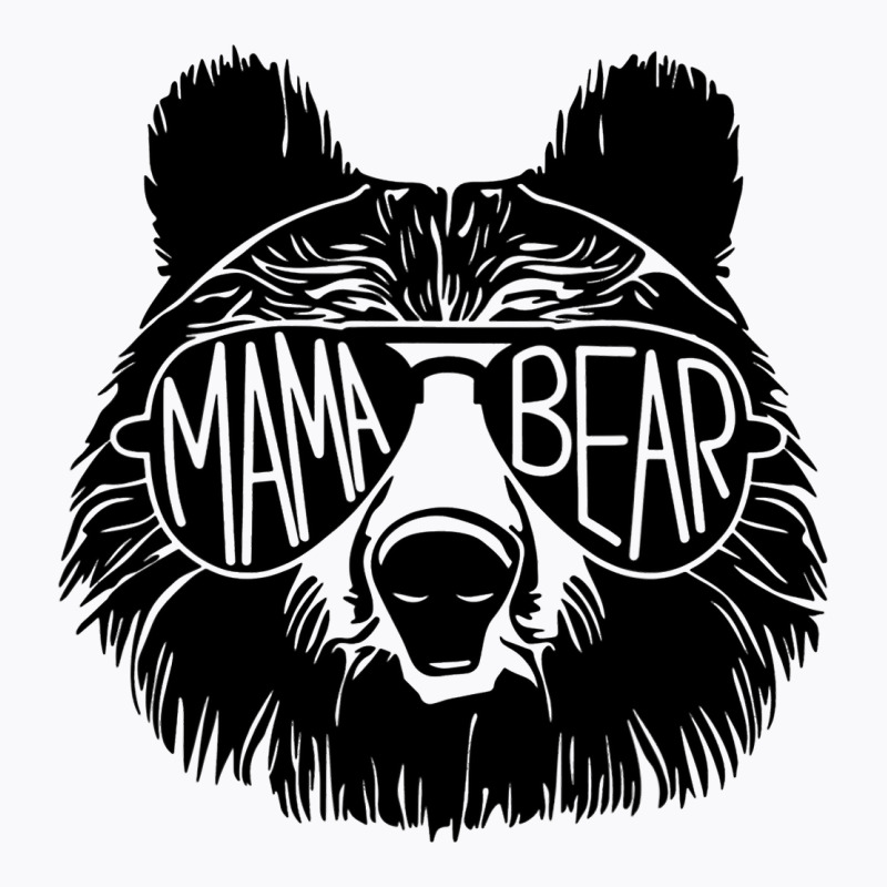 Mama Bear Face Sunglasses Mother Mom Mommy Mothers T-Shirt by AdrielleKirkman | Artistshot