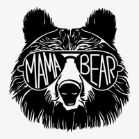 Mama Bear Face Sunglasses Mother Mom Mommy Mothers Ladies Fitted T-shirt | Artistshot