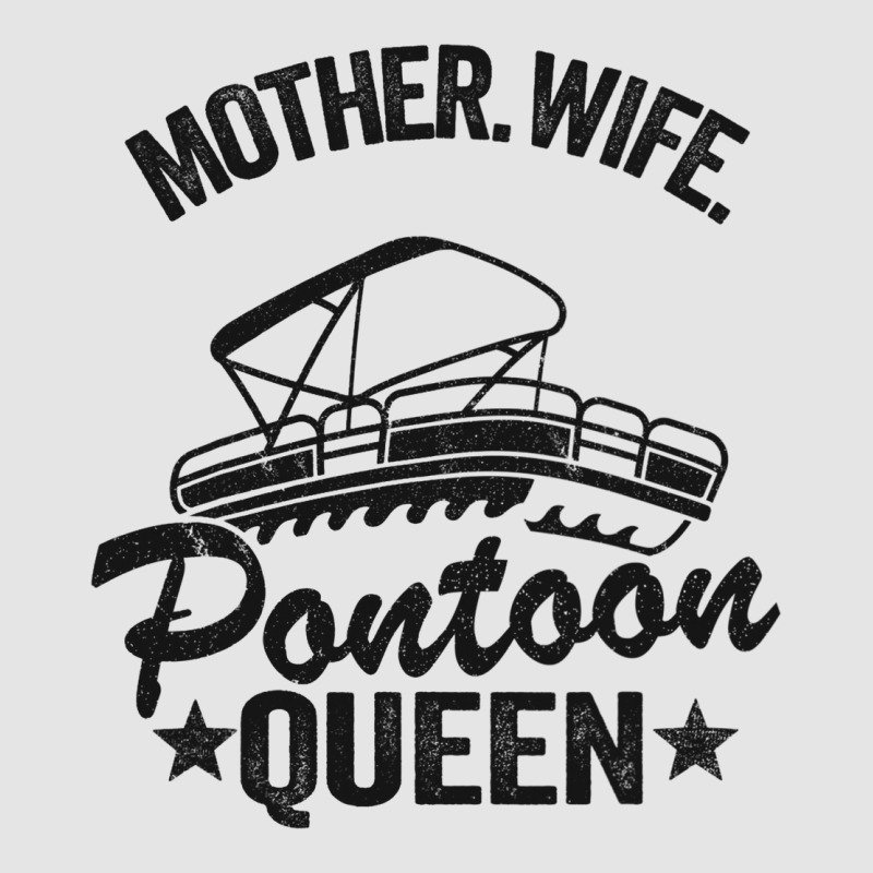 Lake Life Women Mom Mother Wife Pontoon Queen2 68 Medium-length Apron | Artistshot