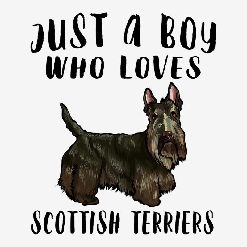 Im Just A Boy Who Loves Scottish Terriers Dog Love Adjustable Cap by JatziriTarpler | Artistshot