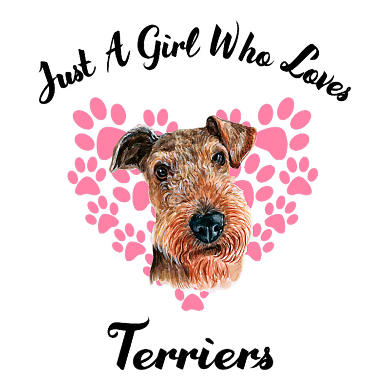 Just A Girl Who Loves Airedale Terriers Dogs Cute  3/4 Sleeve Shirt | Artistshot