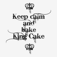 Keep Calm And Bake King Cake Funny Mardi Gras Bake License Plate | Artistshot