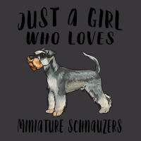 Im Just A Girl Who Loves Miniature Schnauzers Dog  Ladies Curvy T-shirt | Artistshot