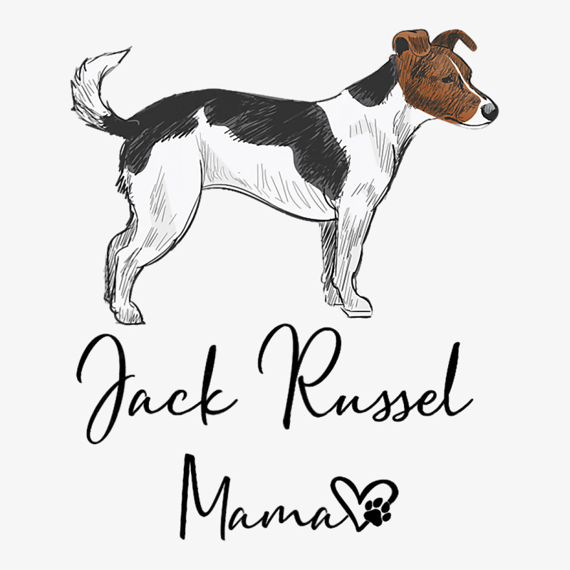 Jack Russel Mum Dog Mum Dog Woman Pet Gift Ladies Fitted T-Shirt by ArabellMonk | Artistshot