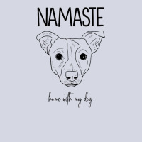 Jack Russel Namaste Home With My Dog Fleece Short | Artistshot