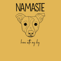 Jack Russel Namaste Home With My Dog Vintage Hoodie And Short Set | Artistshot