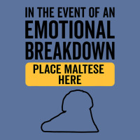 In Event Of Emotional Breakdown Dog Maltese Lightweight Hoodie | Artistshot