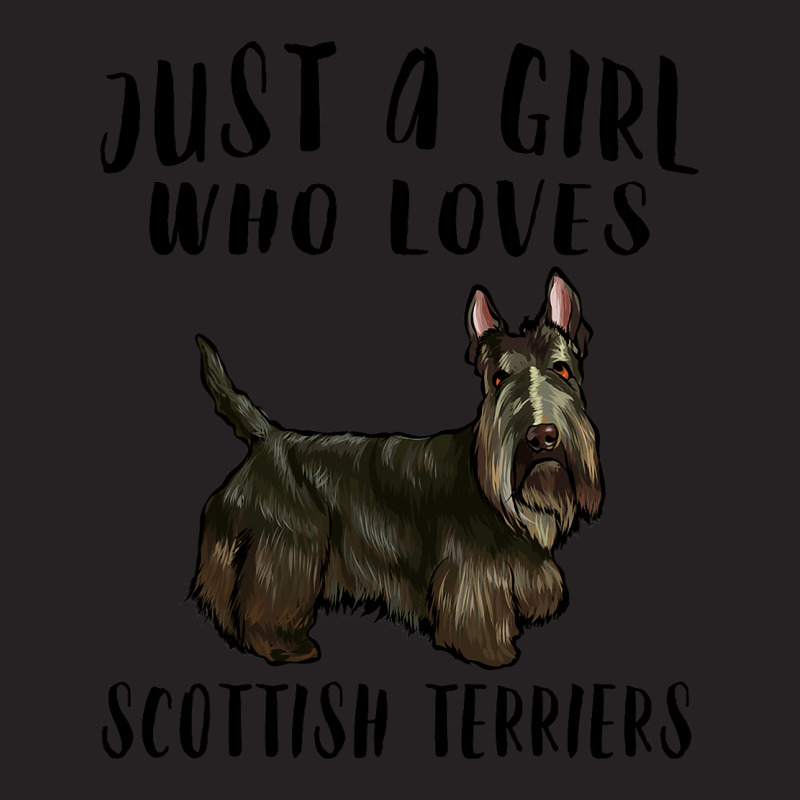 Im Just A Girl Who Loves Scottish Terriers Dog Lov Vintage Cap by GiovayPool | Artistshot