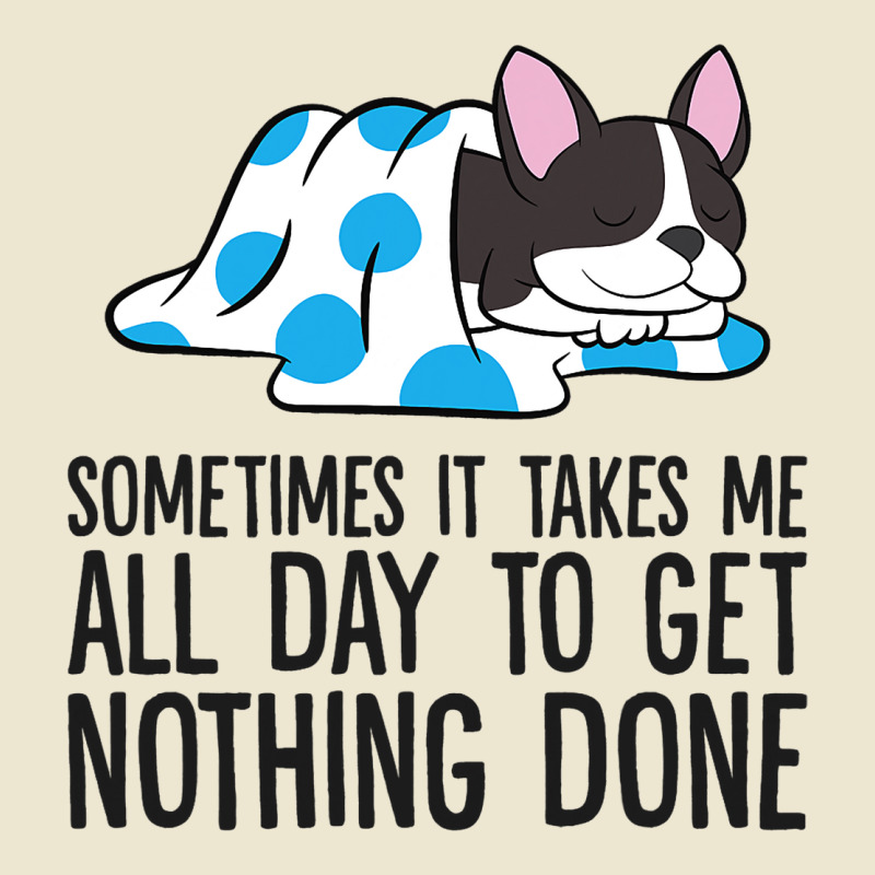 It Takes Me All Day To Get Nothing Done Boston Ter Cropped Hoodie by DericLawlea | Artistshot