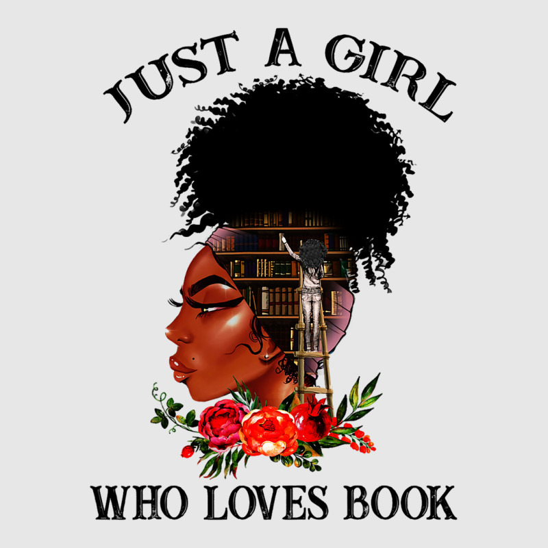 Just A Girl Who Loves Book Afro Woman Ladies Women Unisex Jogger by DENISEWRIGHT | Artistshot