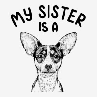 Kids My Sister Is A Rat Terrier Funny Dog Puppy Graphic T-shirt | Artistshot