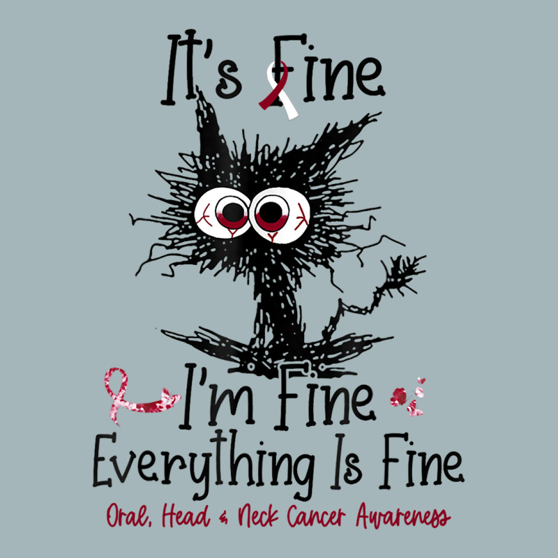 Its Fine Im Fine Everything Is Fine Oral Head Neck Unisex Sherpa-Lined Denim Jacket by GARYYATES | Artistshot