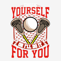 Lacrosse Check Yourself Or Ill Do It For You Lax O Graphic T-shirt | Artistshot