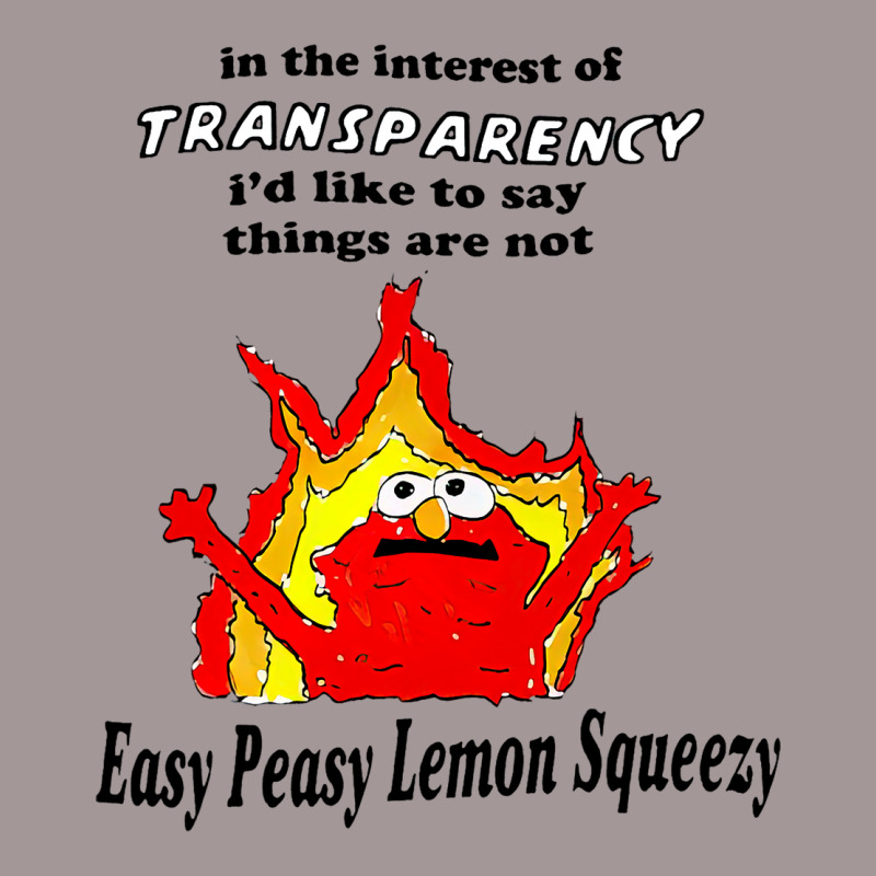 In The Interest Of Transparency Not Easy Peasy Lem Vintage Hoodie | Artistshot