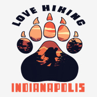 Love Hiking Indianapolis Indiana Camping Nature Cl Graphic T-shirt | Artistshot