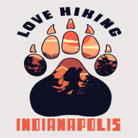 Love Hiking Indianapolis Indiana Camping Nature Cl Pocket T-shirt | Artistshot